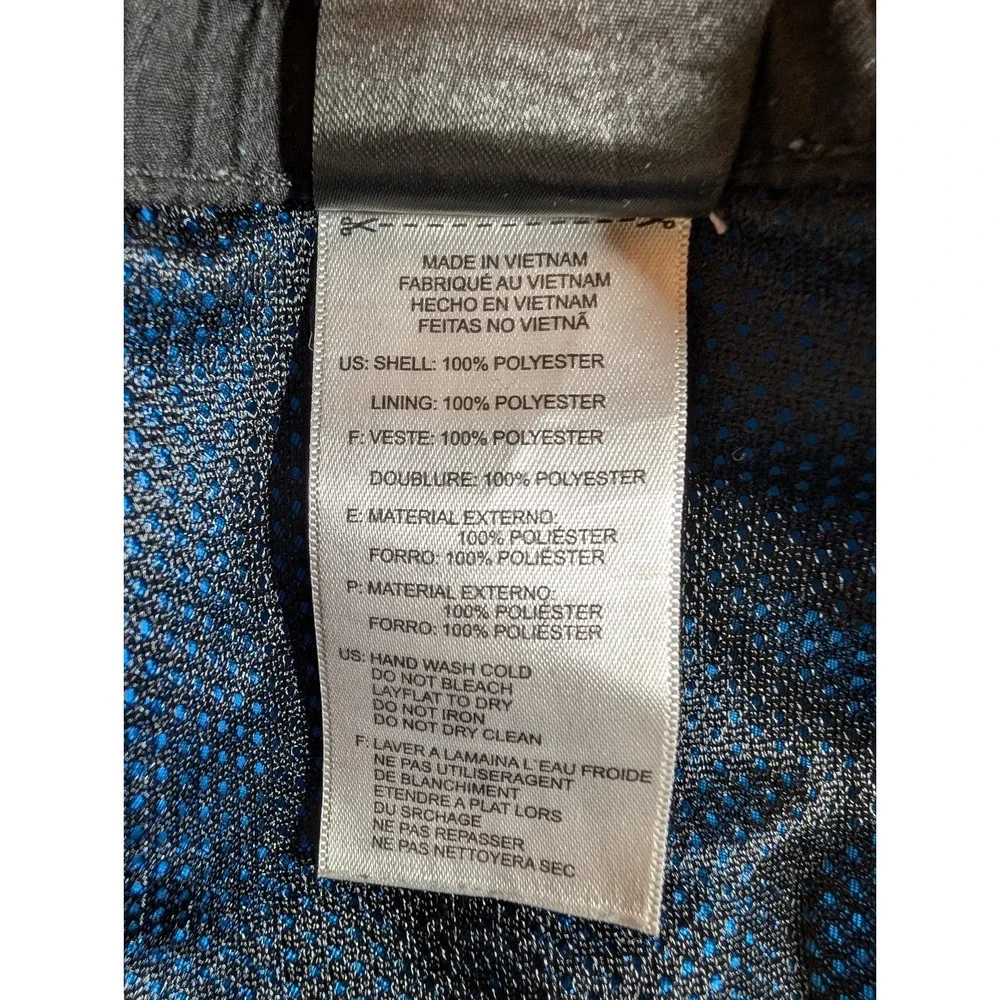 ADIDAS Size XL Boy Blue Stretch Waist Pocket‎ Drawstring Lined Swimming Shorts